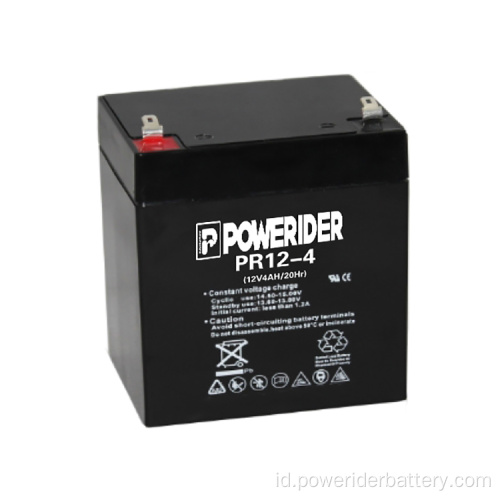 12V 4Ah Baterai Asam Timbal